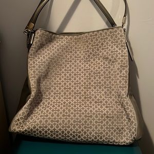 Coach large shoulder bag